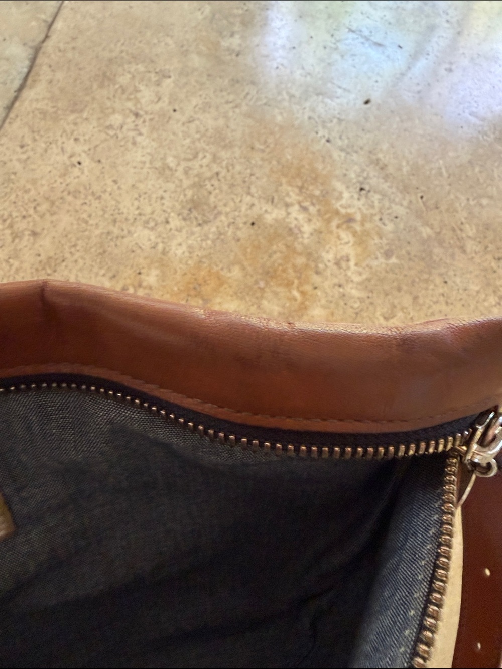Clare V Grande Fanny Leather Belt Bag Rustic Miel - Picture 11 of 12